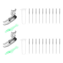 1 Set Stichfüße Und Anti-Skip-Nadeln Für Glatte Stoffnähte