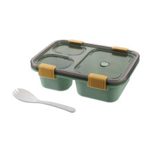 Masteelf Lunchbox, Mikrowellenfest, 14,5 X 14,5 Cm, Grün