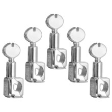 5 Teile Haushaltsnähmaschinenteile Metall Nadelklemme Pedal Silber
