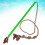 Dog Pole Funny Training Tuff Kleiner Anregender Grün 3