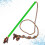 Dog Pole Funny Training Tuff Kleiner Anregender Grün 9