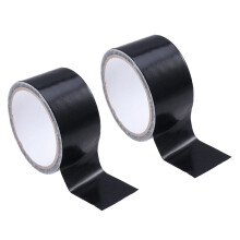 2Stk Selbstklebendes Gewebeband Schwarz, Wasserfest, Für Teppich