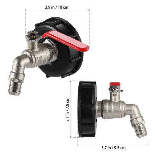 Armaturventil Messing Ibc Tank Adapter 1