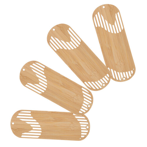 Hollow-Out Design Lesezeichen Aus Bambus 4