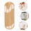 Hollow-Out Design Lesezeichen Aus Bambus 4 7