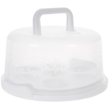 Raindrops Cupcake Halter Cupcake Verpackungsboxen 25x25x13 Cm Weiß
