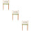 3Stk Garten Beet Schild Deko 11