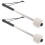 2Pièces Baguettes Drumsticks Maillets Feutre Acier Polyvalents 10
