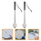 2Pièces Baguettes Drumsticks Maillets Feutre Acier Polyvalents 5
