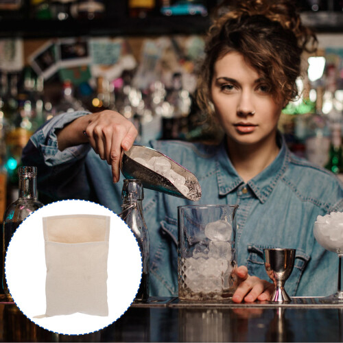 2Stk. Canvas Eispacks Für Gestoßenes , Ideal Für Home Bar Und Party 1
