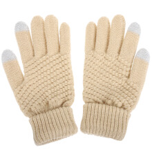 1 Paar Winterhandschoenen Touchscreen Gevoelig Warm Fietsen Koud Weer