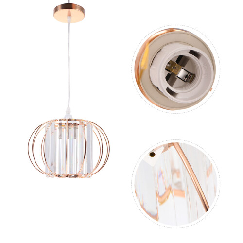Crystal Deckenleuchte Modern Hängeleuchte Golden 2