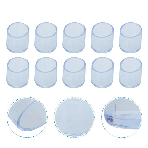 32 Und Fußschutzkappen Transparent Möbelbein 2