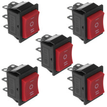 Raindrops 5 Stk. Taster Rot Für Auto Elektronik