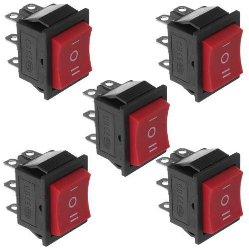 Raindrops 5 Stk. Taster Rot Für Auto Elektronik
