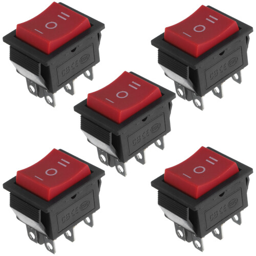 Raindrops 5 Stk. Taster Rot Für Auto Elektronik 2