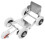 1 Auto Mover Zwenkrol Loopwielen Band 1