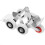 1 Auto Mover Zwenkrol Loopwielen Band 7