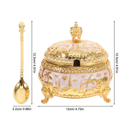 Zinklegering Stijl Suikervat Met Keuken Elegant 1