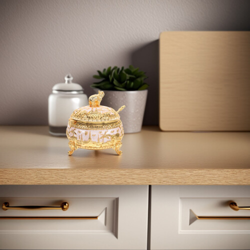 Zinklegering Stijl Suikervat Met Keuken Elegant 2