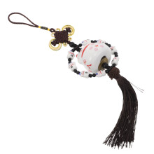 Car Mirror Ornaments Schattige Kat Decoratie Keramisch Multi 1 Stuk