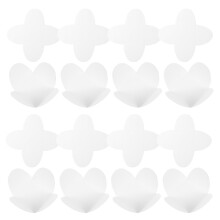 150 Stks Witte Chocoladepapieren Bekerdecoratieve Snoeppakking Dienblad