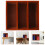 Desktop Leerboekenplank Opbergvak Bruin 1 6