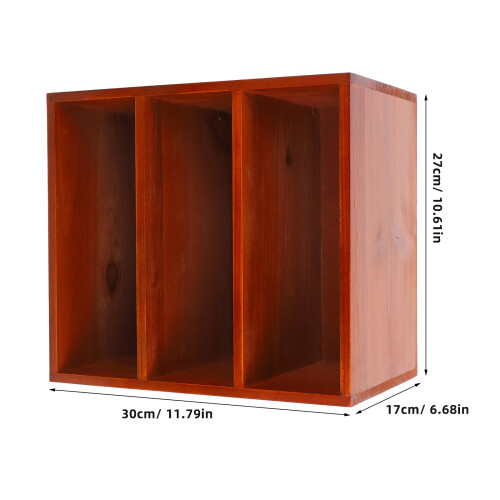 Desktop Leerboekenplank Opbergvak Bruin 1 1