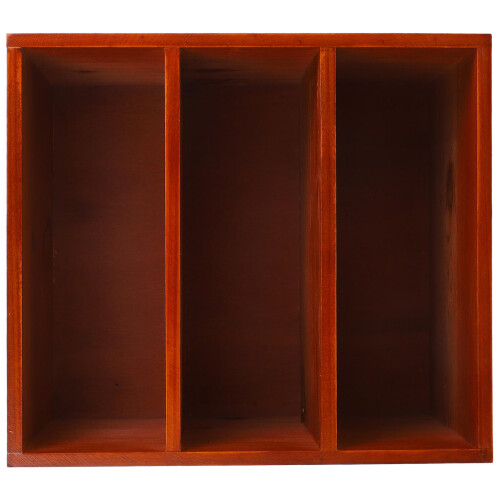 Desktop Leerboekenplank Opbergvak Bruin 1 2