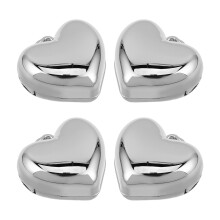 4 Stuks Mini Draagbaar Make-up Palet Met Spiegel 0,4 G