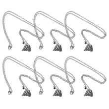6 Pizzavorm Hanger Ketting Set