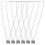 6 Pizzavorm Hanger Ketting Set 8
