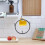 Cup Countertop Stand Holder Coffee Hanging Rack Mug Display Shelf 5