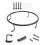 Cup Countertop Stand Holder Coffee Hanging Rack Mug Display Shelf 3