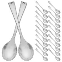 50 Zilverkleurige Mini Voor Desserts Catering Evenementen