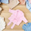 Bath Pasgeborene Katoenen Badjas Roze 1 Set 5