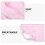 Bath Pasgeborene Katoenen Badjas Roze 1 Set 9