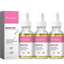 (3pcs) Renew Her Oil, Natural Rejuvenating Oil for Dark Spots and Ingrown Hair, For Hydration & Glow