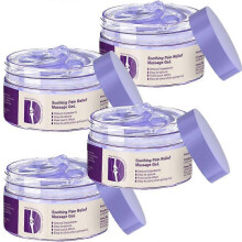 (4pcs)Joint Pain Gel Purple Gel for Joint Activities Throughout The Body, Soothes Knees, Lumbar, Neck, Hands and Feet