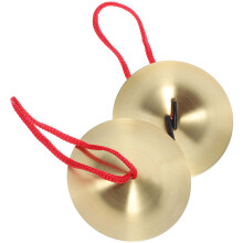 Orff Lehrmittel Fingerzimbel Messing Musikinstrument