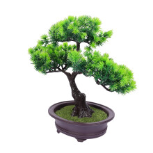 Artificielle Simulée Pin Vert Pour Bureau Maison