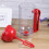 Masteelf Elektrischer Mixer Mit Ergonomischem Griff Rot 7