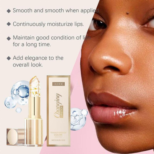 (3pcs)Transferproof Color Changing Lipstick Natural Moisturizing Lip Balm 2
