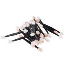 100 Einweg Zweiflächige Lidschattenpinsel Make-up