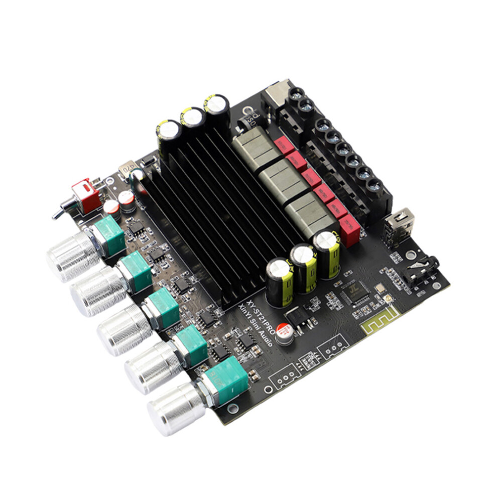 Xy-St21pro 2.1Channel Tpa3255 Bt Amplifier 100W*2+200W 323163051567