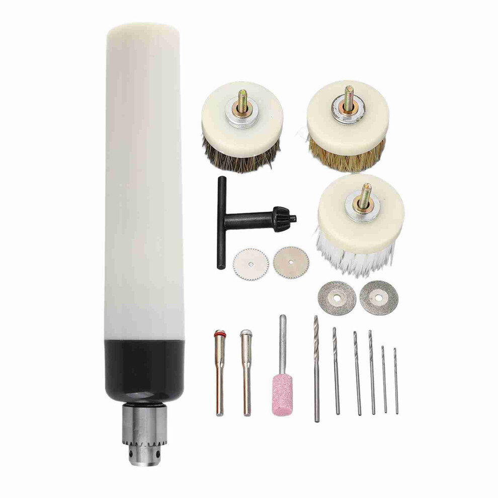 Cordless Rotary Tool 3 Gear Rechargeable Grinder Drill Brush Set 323163052779