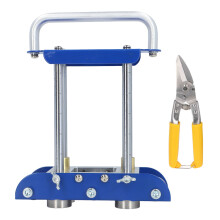 3 Station Edge Roller with Shears Manual Metal Bending Tool