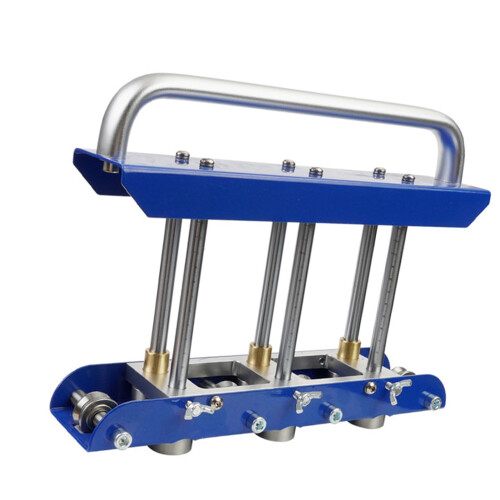 Edge Roller Bender Blue V-Shaped HSS Aluminum Roofing Tool 1