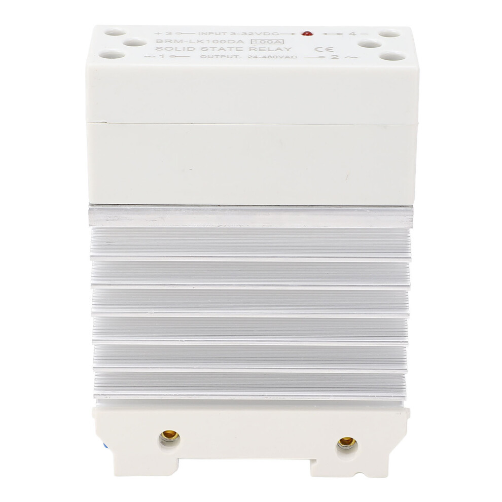 Din Rail Ssr Dc-Ac 100A 3-32Vdc In 24-480Vac Out Single Phase 323163053264