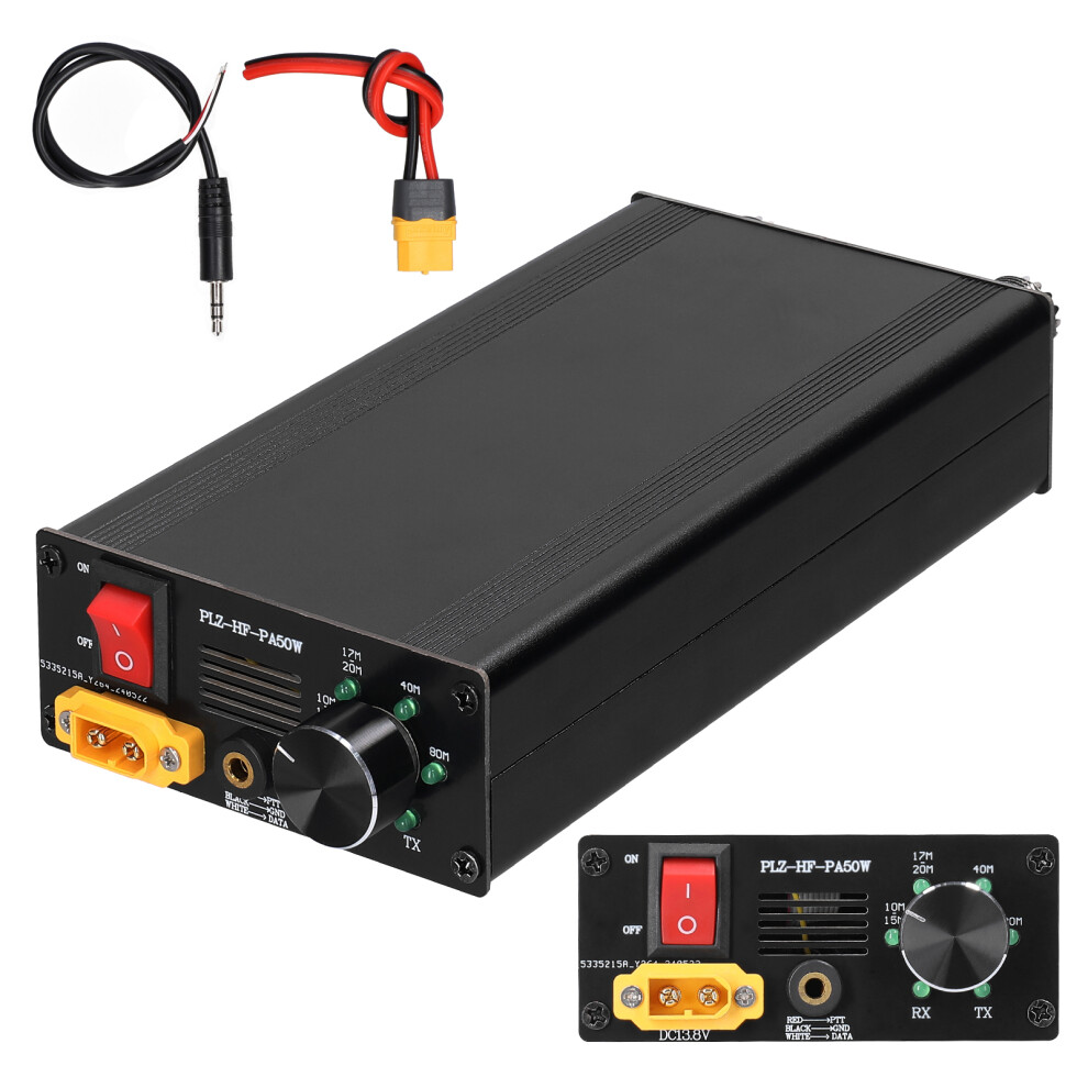 50W Portable Shortwave Amplifier 4-Gear Lpf Auto Switch 323163053301